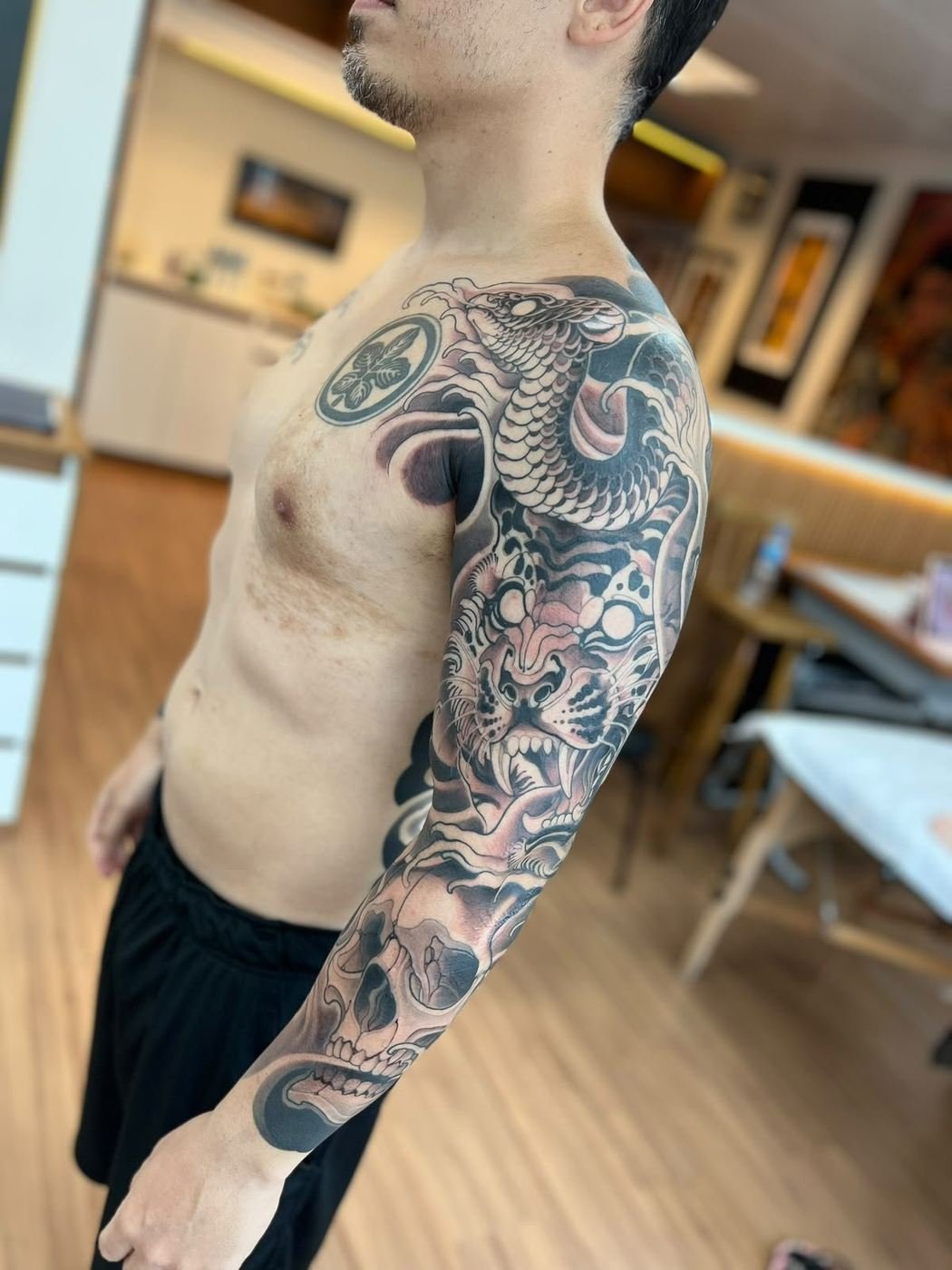 Tatuagem finalizada